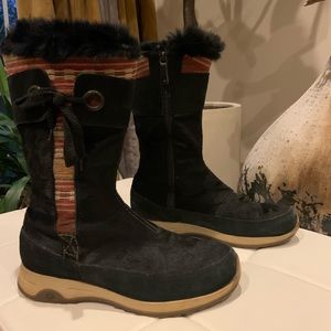 Tecnica-  goat fur an Italian ski boots